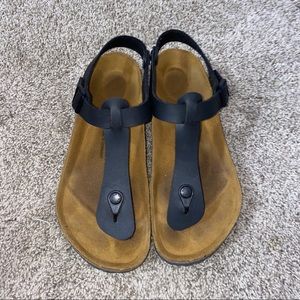 black kairo birkenstocks